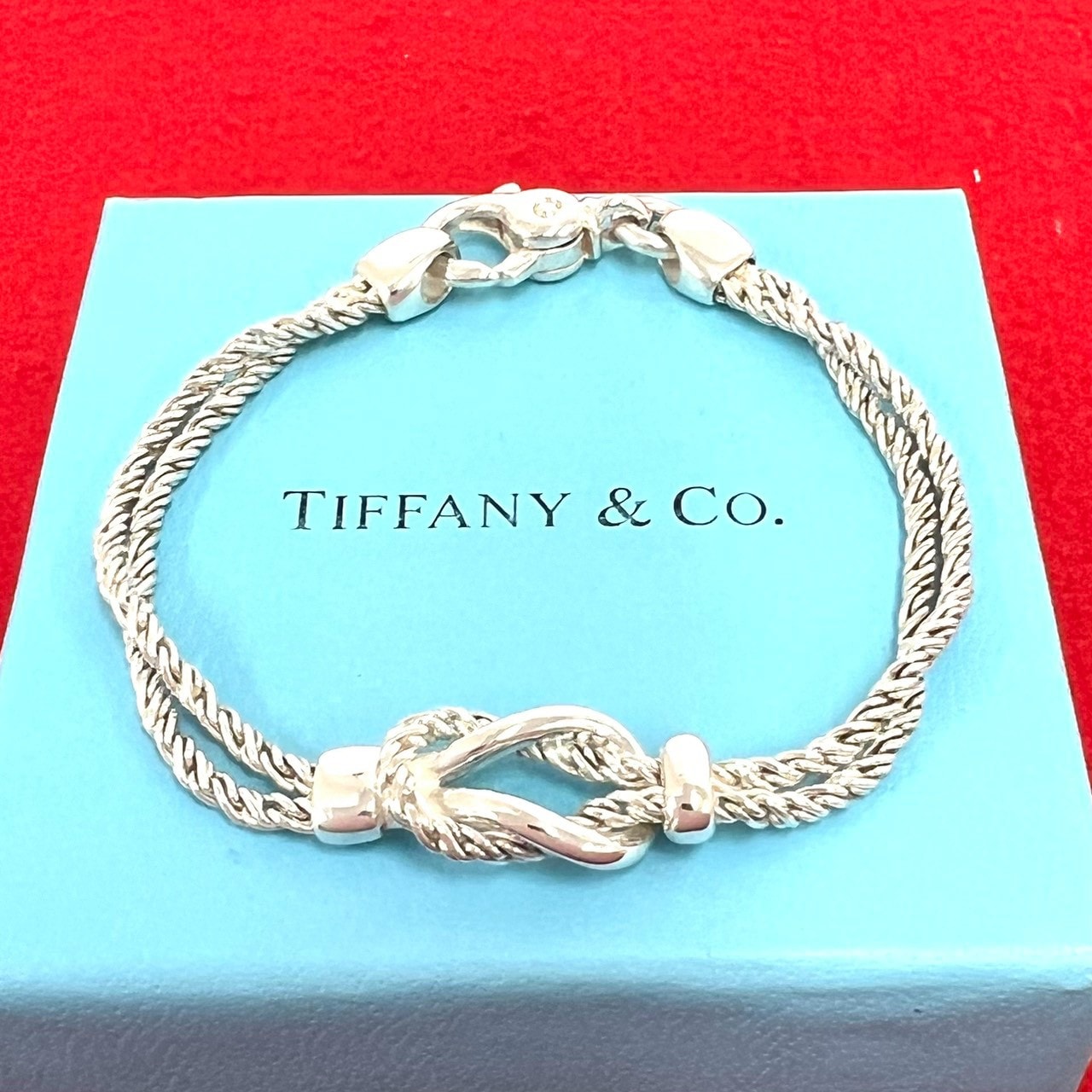 TIFFANY&Co. ティファニー ツイストロープ ブレスレット シルバー925 ブレスレット シルバー
40173