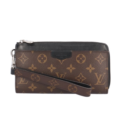 ルイヴィトン ジッピー ドラゴンヌ モノグラムマカサー 長財布 モノグラムマカサー M69407 メンズ LOUIS VUITTON 中古