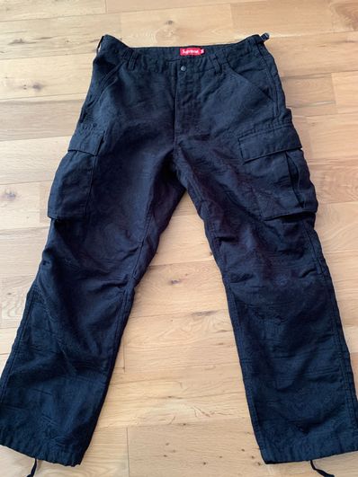 Supreme Floral Tapestry Cargo Pant "Black"