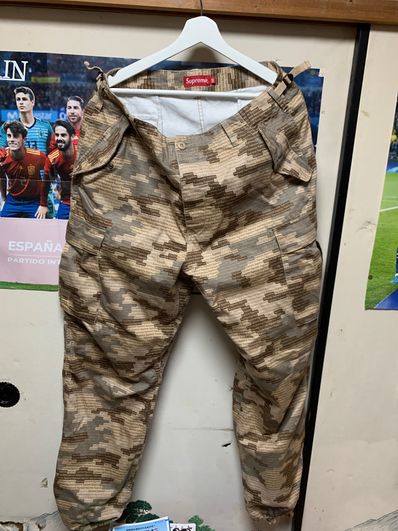 Supreme Cargo Pant "Tan Camo"(21SS)