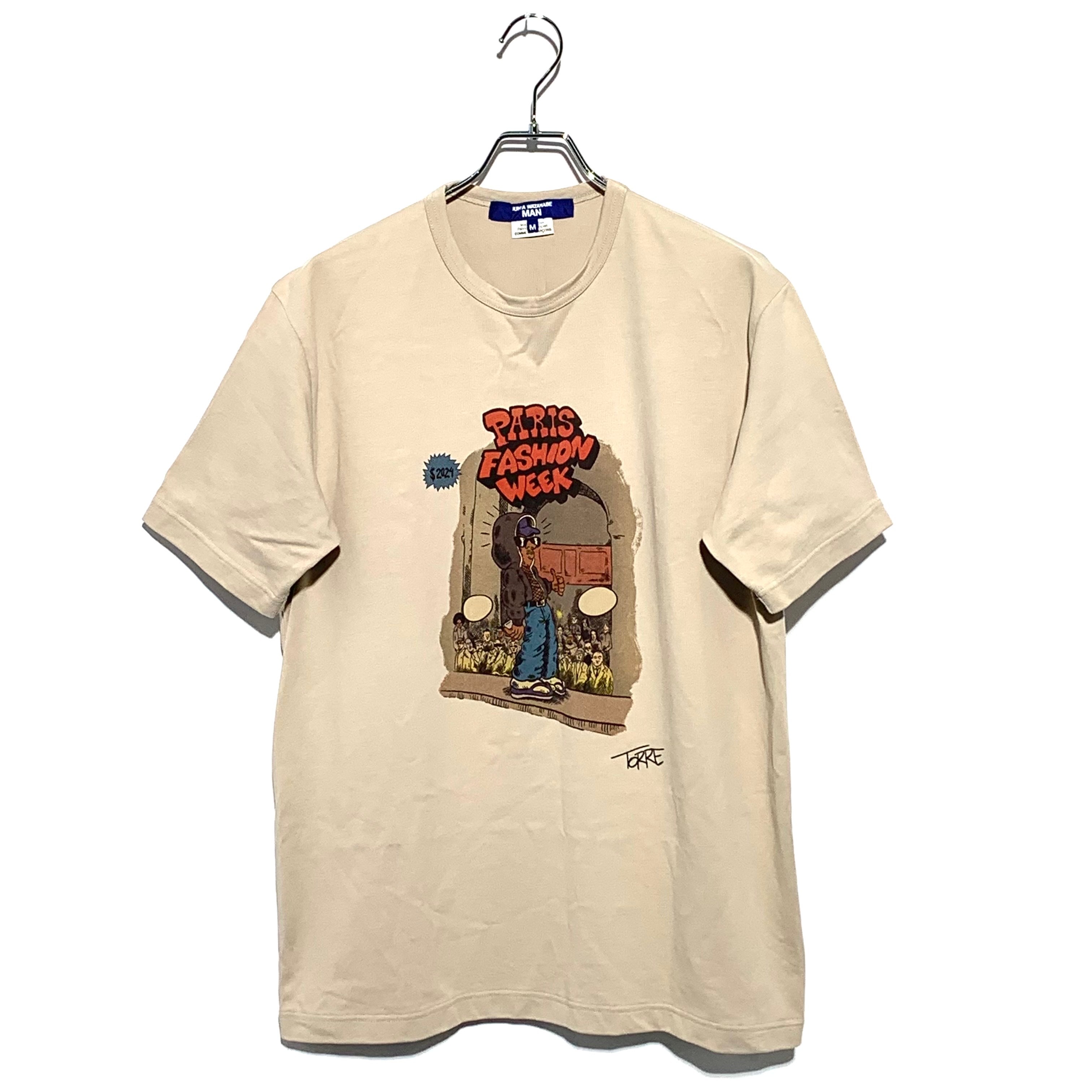 JUNYA WATANABE MAN Cotton Jersey Product Print T-shirt "Beige"