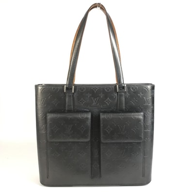 ルイヴィトン LOUIS VUITTON ウィルウッド M55105 モノグラムマット カバン バッグ 肩掛け トートバッグ ショルダーバッグ モノグラムマットレザー ネイビー