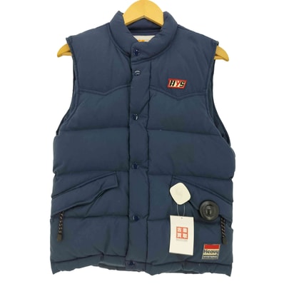 HG HEAVY DUTY 胸元HYSワッペン ダウンベスト【1139946355758】