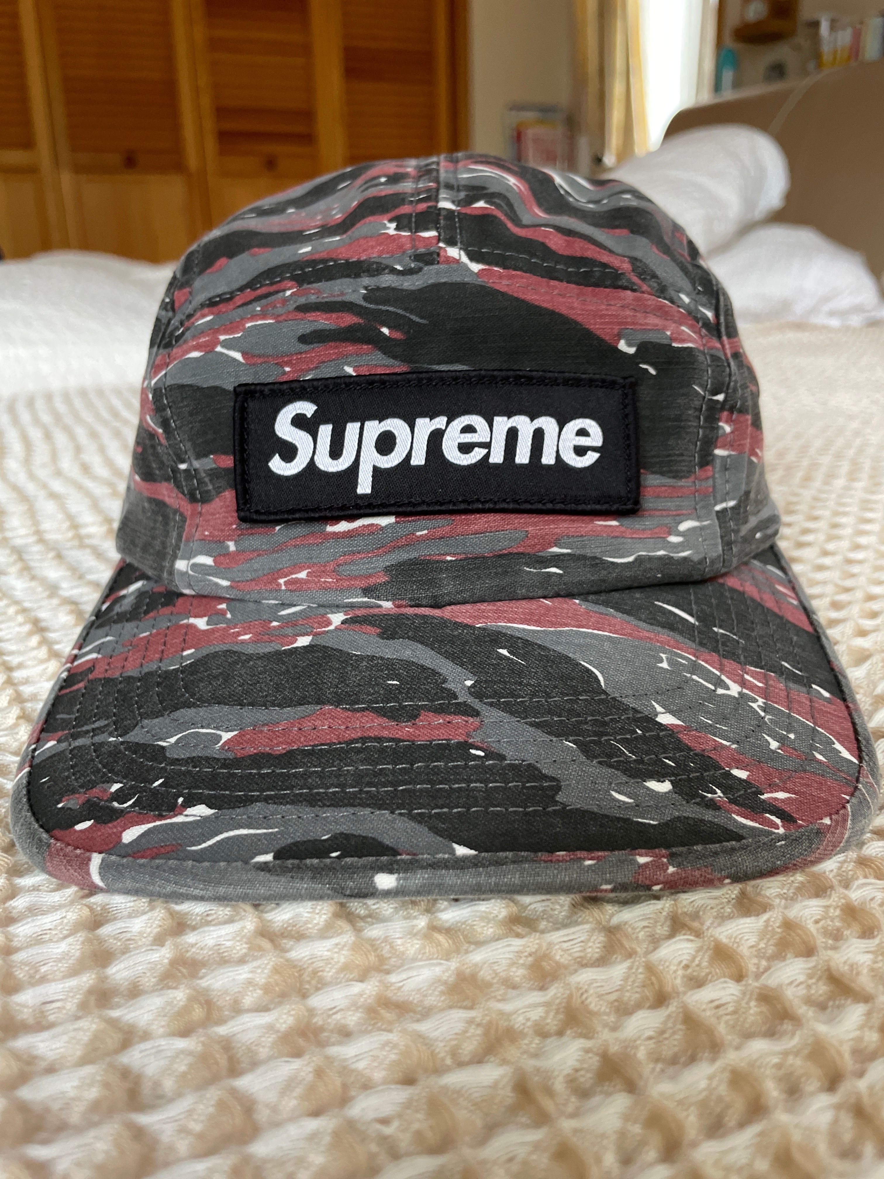 Supreme Military Camp Cap "Red Tiger" (24SS)