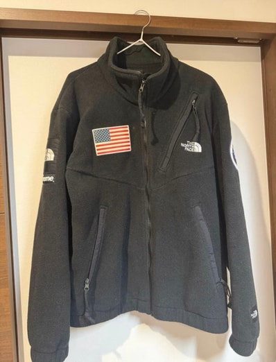 Supreme x The North Face Polartec Fleece Jacket "Black"
