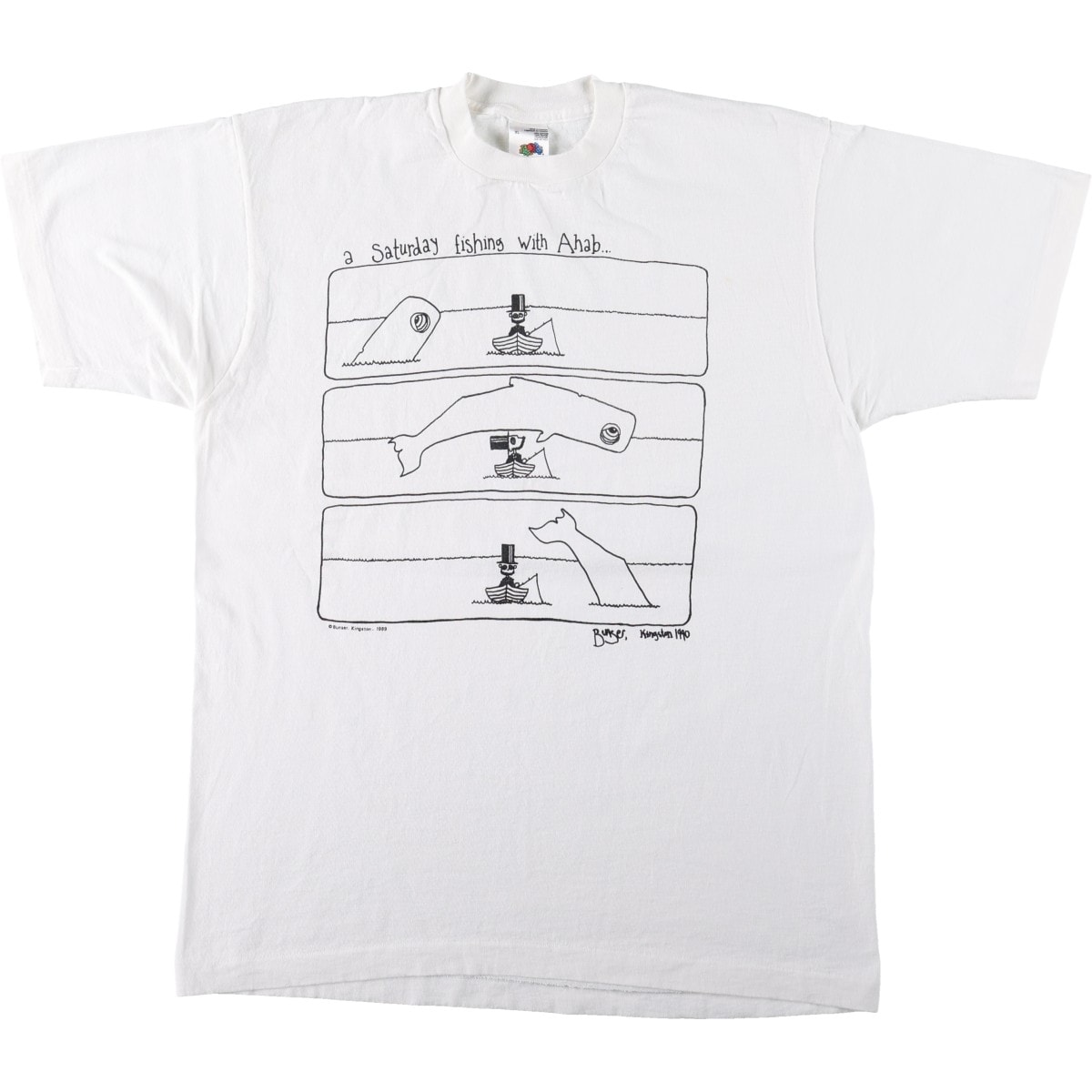 古着 80年代 フルーツオブザルーム FRUIT OF THE LOOM アートTシャツ カナダ製 メンズXL相当 ヴィンテージ/eaa669842