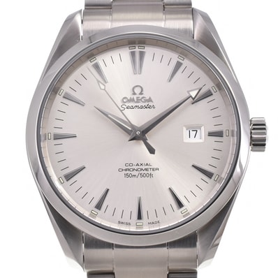 オメガ OMEGA 2502.30 シーマスター コーアクシャル シルバー 自動巻き メンズ 美品 腕時計 I#148054