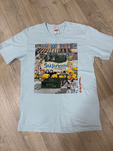 Supreme Manhattan Tee "Pale Blue"