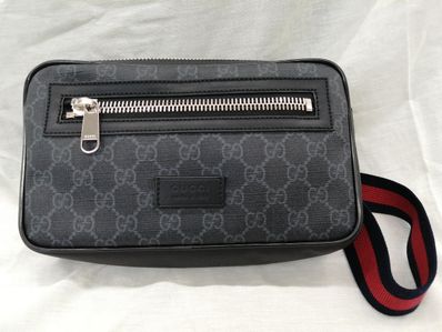 GUCCI GG Black Belt Bag "Black"