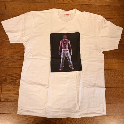 Supreme Tupac Hologram Tee "White"