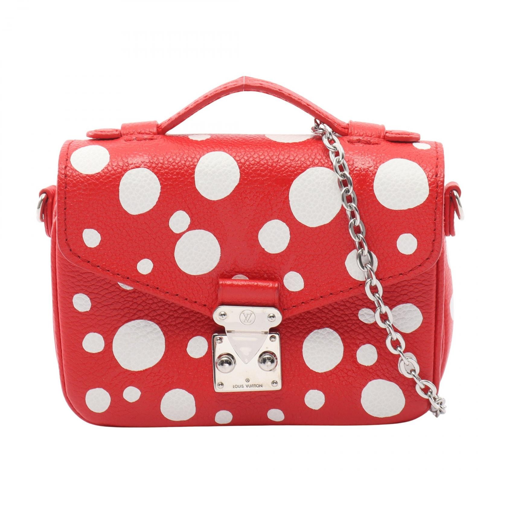 ルイ・ヴィトン LOUIS VUITTON LV × YK メティス 2WAY ハンドバッグ バッグ レザー モノグラム・アンプラント ルージュ レディース レッド系 M81983 【中古】