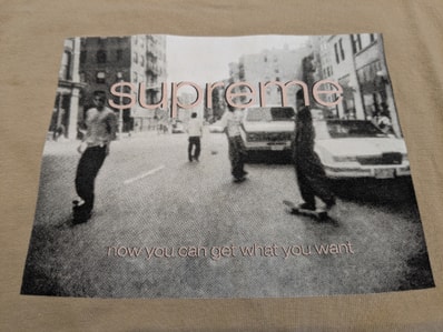 Supreme Crew 96 Tee "Khaki"