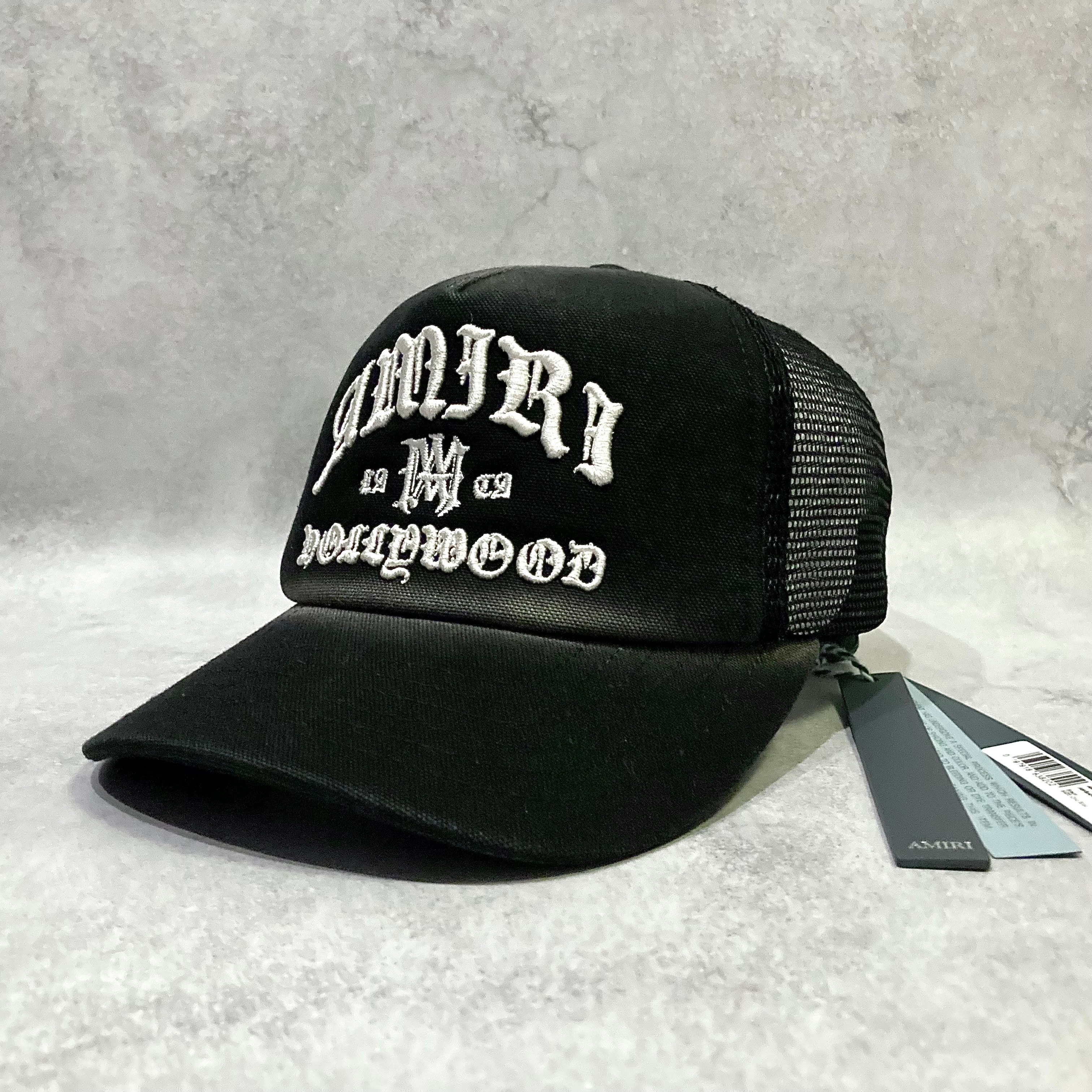 AMIRI Amiri Hollywood Trucker Cap "Black"
