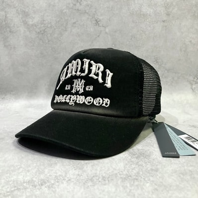 AMIRI Amiri Hollywood Trucker Cap "Black"