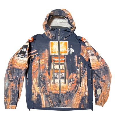 Supreme x The North Face Taped Seam Shell Jacket "Times square" NP52207I x NF0A82RK