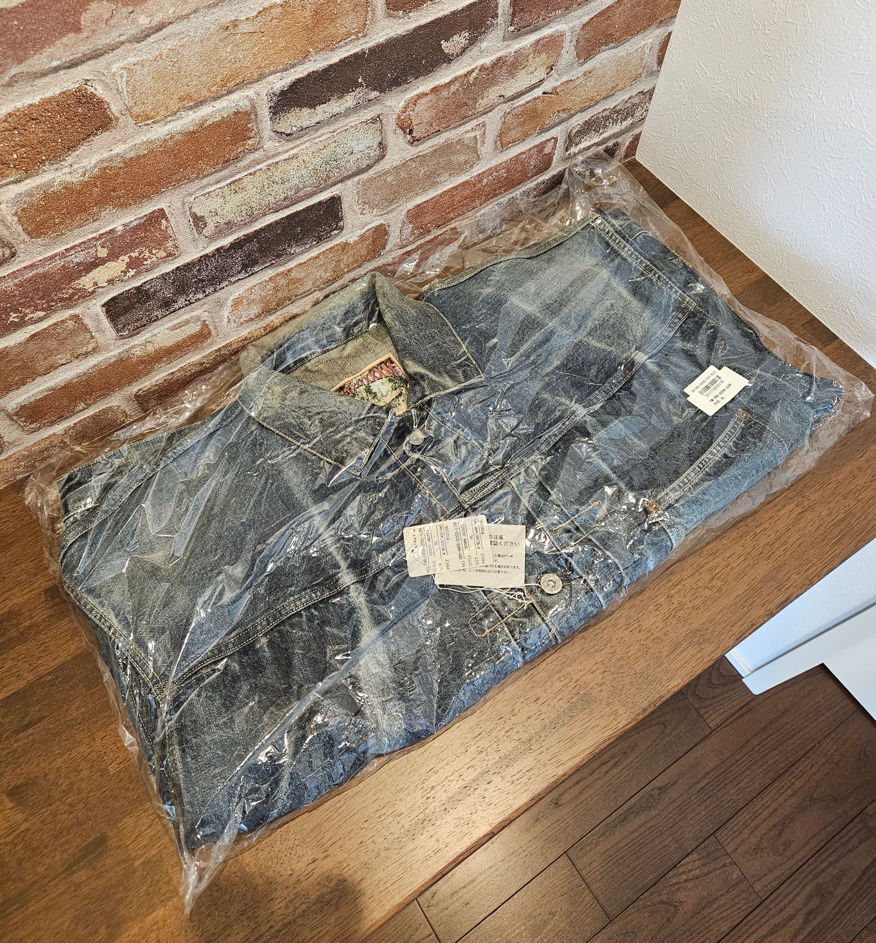 SAINT Mxxxxxx x BerBerJin Denim Jacket/Damage "Blue"