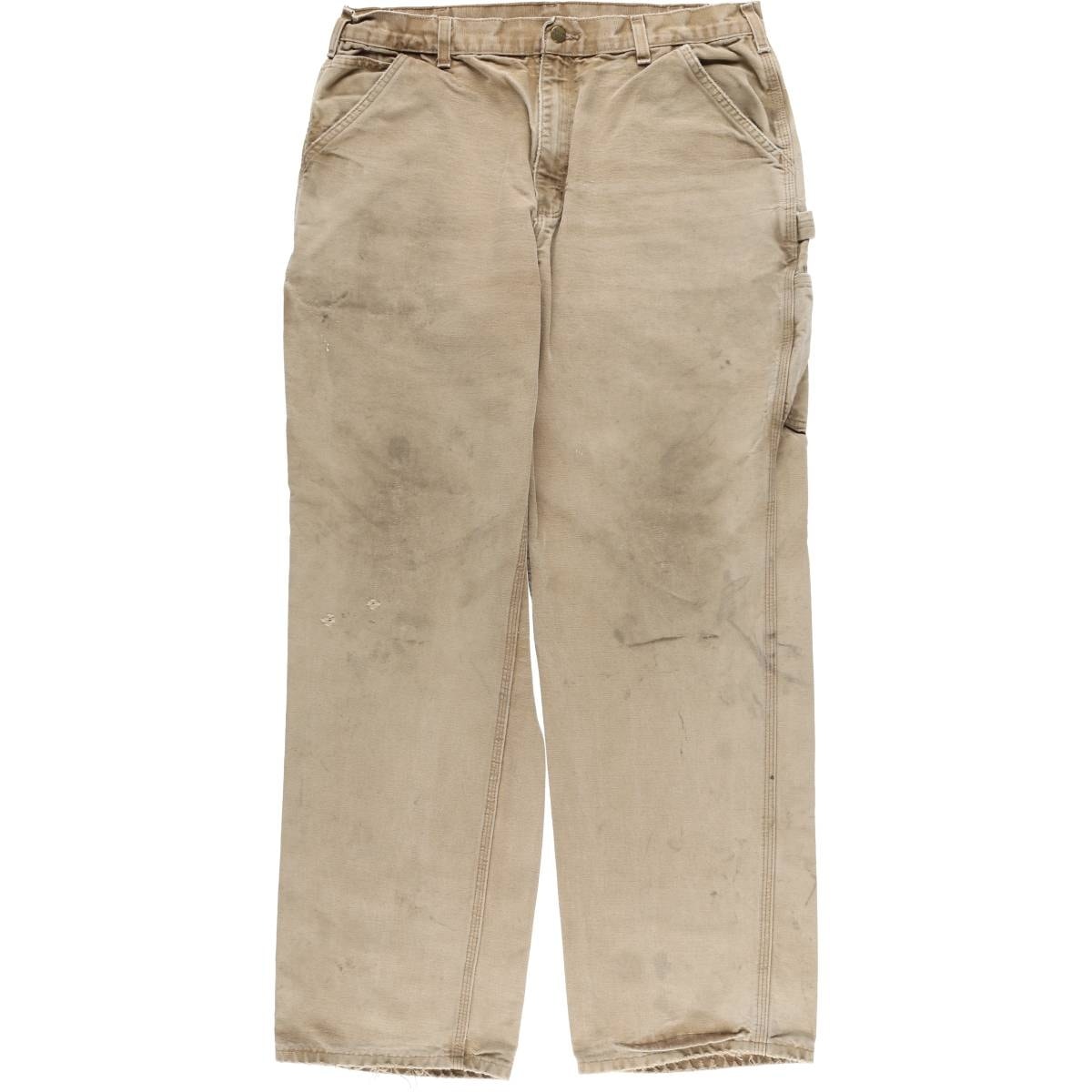 古着 カーハート Carhartt Original Dungaree Fit ダックペインターパンツ メンズw35相当/eaa557002
