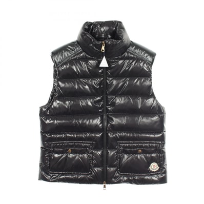 モンクレール MONCLER Frelon ダウンベスト 衣料品 アウター ナイロン レディース ブラック系 L20931A000159991 【新品】