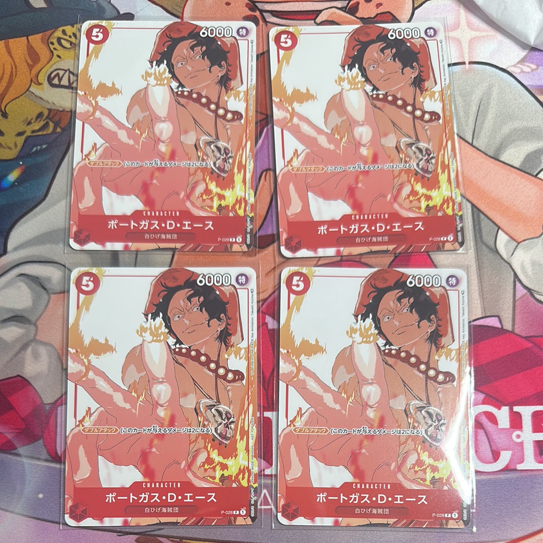 PSA10】ポートガス・D・エース P [P-028] (プロモーションカードセット