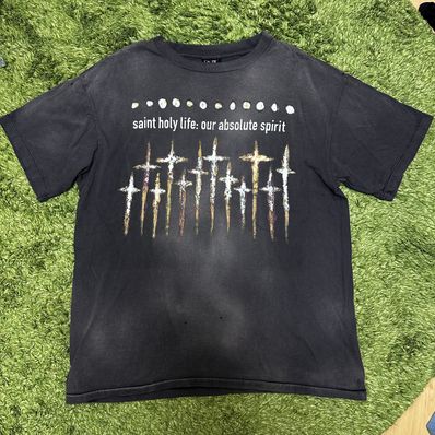 SAINT Mxxxxxx x FORSOMEONE FS_SS T-Shirt/God "Black"