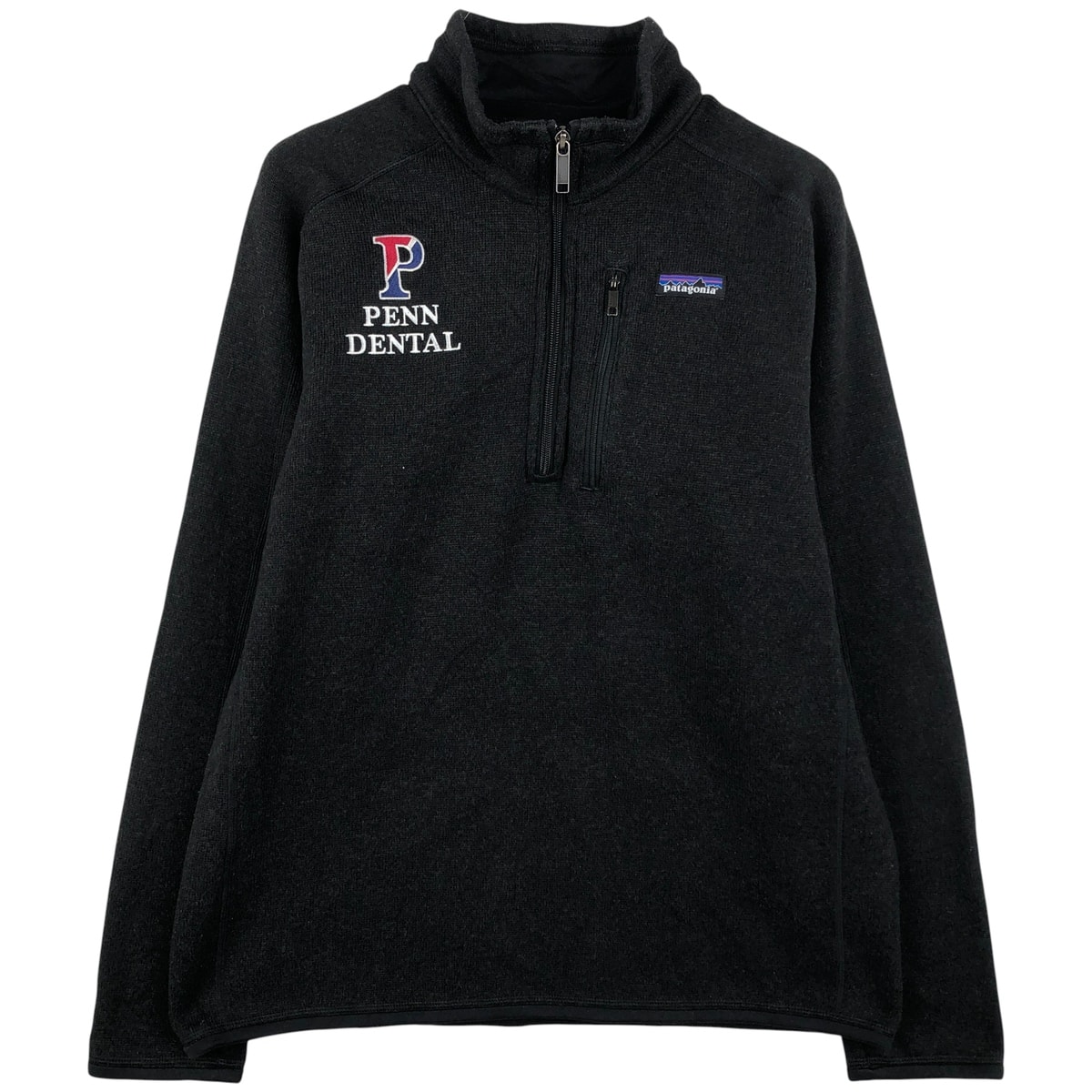 古着 パタゴニア Patagonia ベターセーター 1/4ジップ 25522FA18 PENN ペンシルベニア大学 ハーフジップ フリースプルオーバー メンズM相当/eaa610480