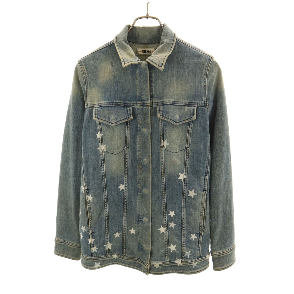 DIESEL ディーゼル デニムジャケット XS ウォッシュブルー ジージャン