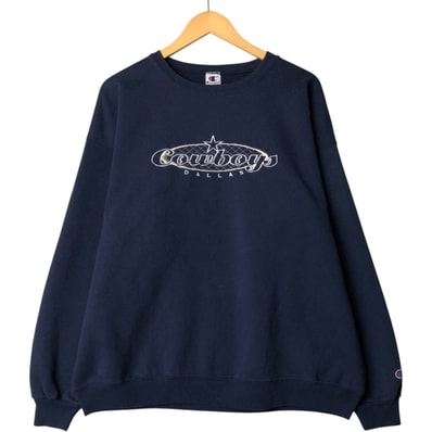 古着 90年代 チャンピオン Champion AUTHENTIC ATHLETICAPPAREL NFL DALLAS COWBOYS ダラスカウボーイズ スウェットシャツ トレーナー メンズXL相当 ヴィンテージ/eaa571296