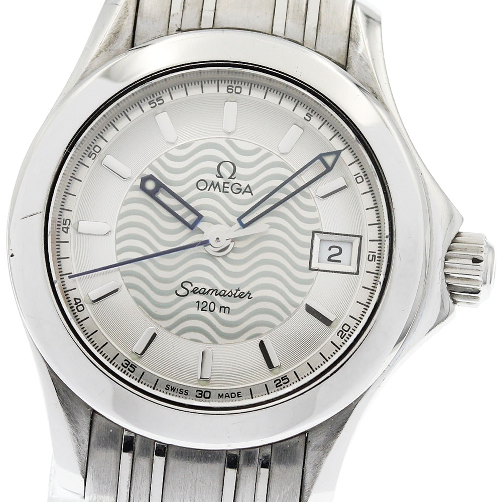 オメガ シーマスター120 デイト 2581.31 レディース 【中古】