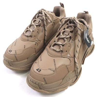 未使用品 バレンシアガ スニーカー TRIPLE S 43 536737