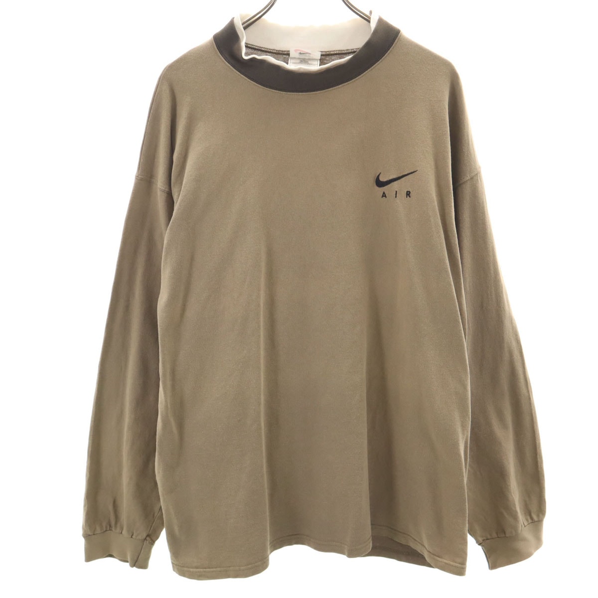 D (傷や汚れあり)】NIKE ナイキ 90s USA製 オールド 長袖 Tシャツ XL