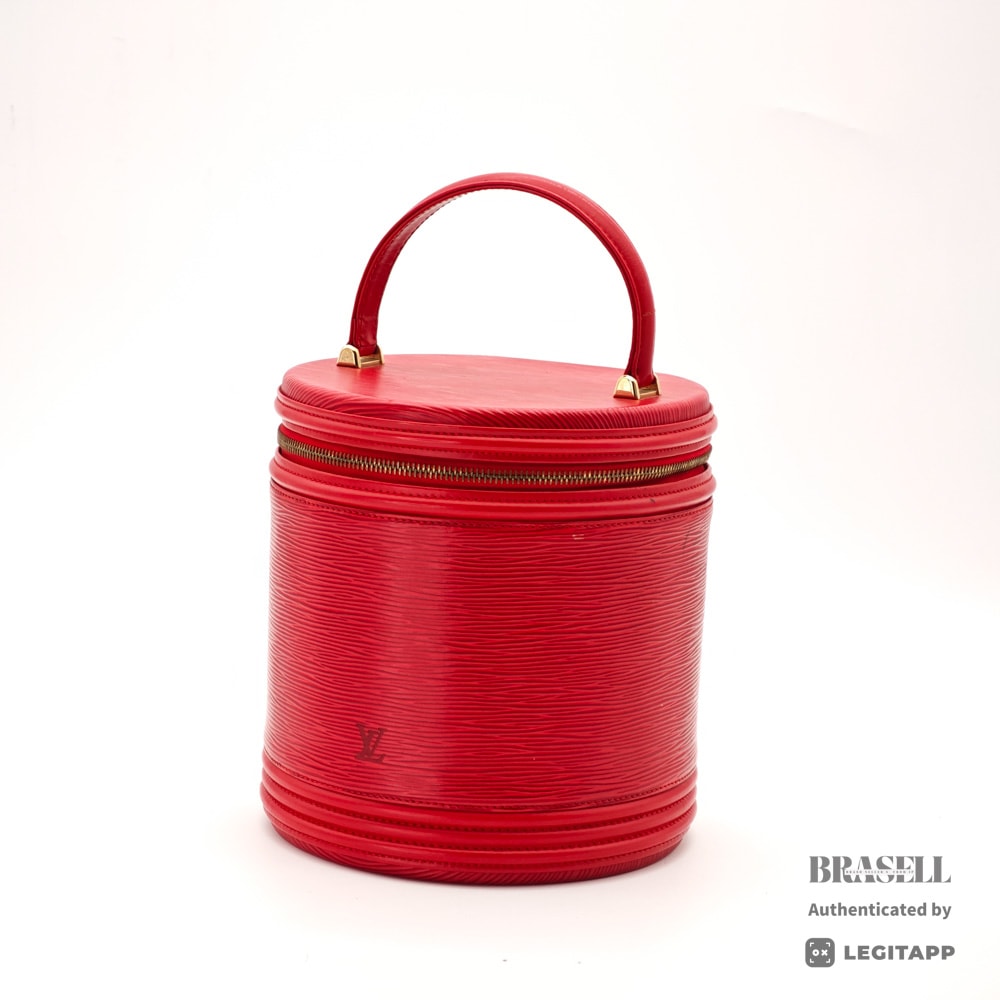 LOUIS VUITTON ルイ・ヴィトン カンヌ エピ M48037 A11913 ハンドバッグ Leather Red レディース