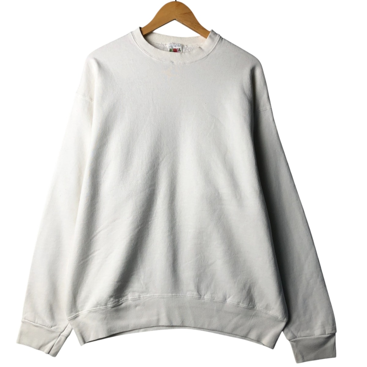 古着 90年代 フルーツオブザルーム FRUIT OF THE LOOM 無地 ブランクスウェットシャツ トレーナー USA製 メンズXL相当 ヴィンテージ/eaa529943