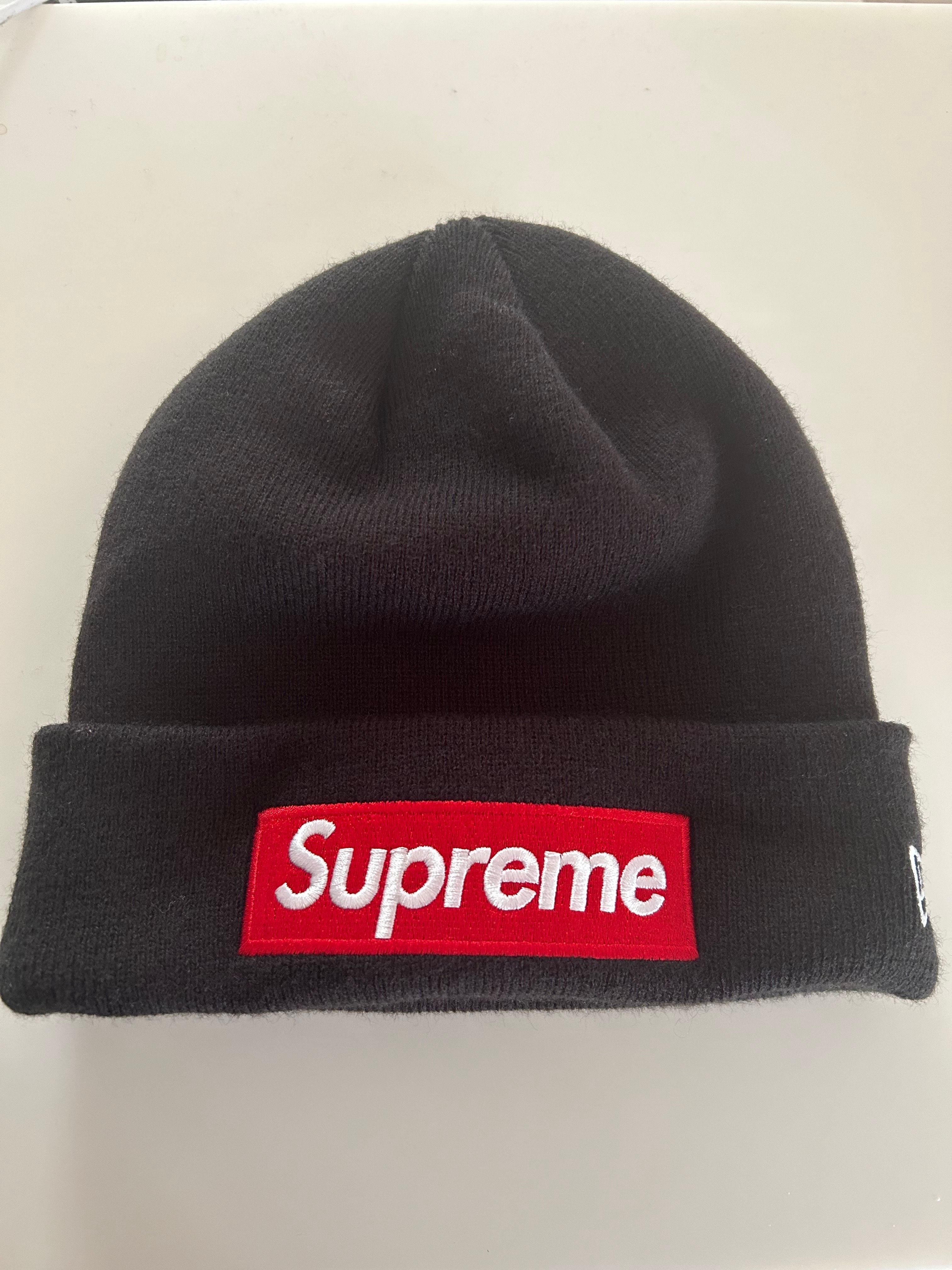 Supreme New Era Box Logo Beanie "Black"