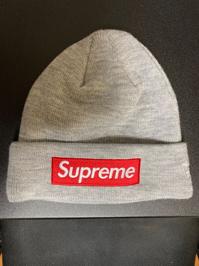 Supreme Box Logo Beanie "Grey" (18FW)