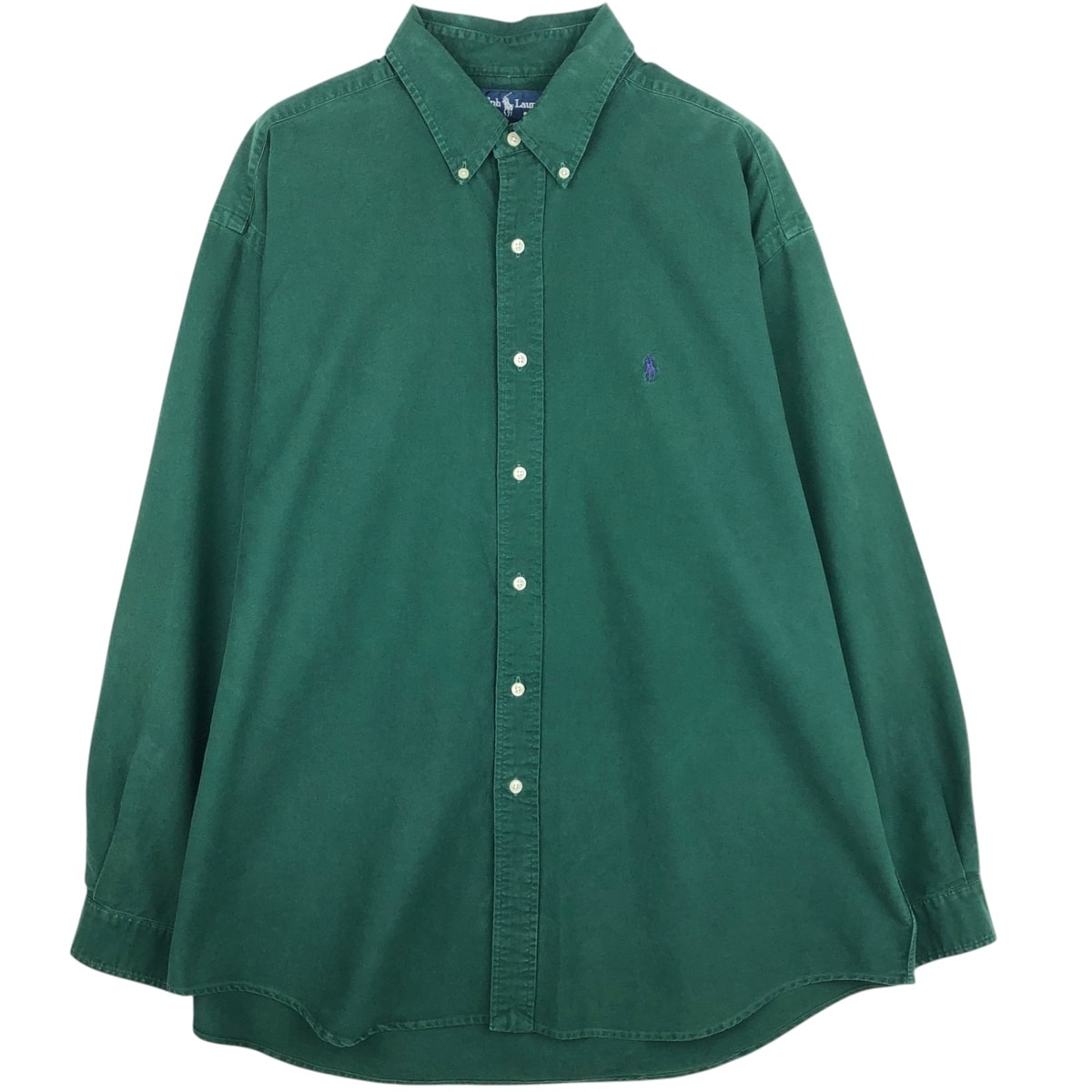 古着 ラルフローレン Ralph Lauren BLAKE 長袖 ボタンダウンシャツ メンズXL相当/eaa643850