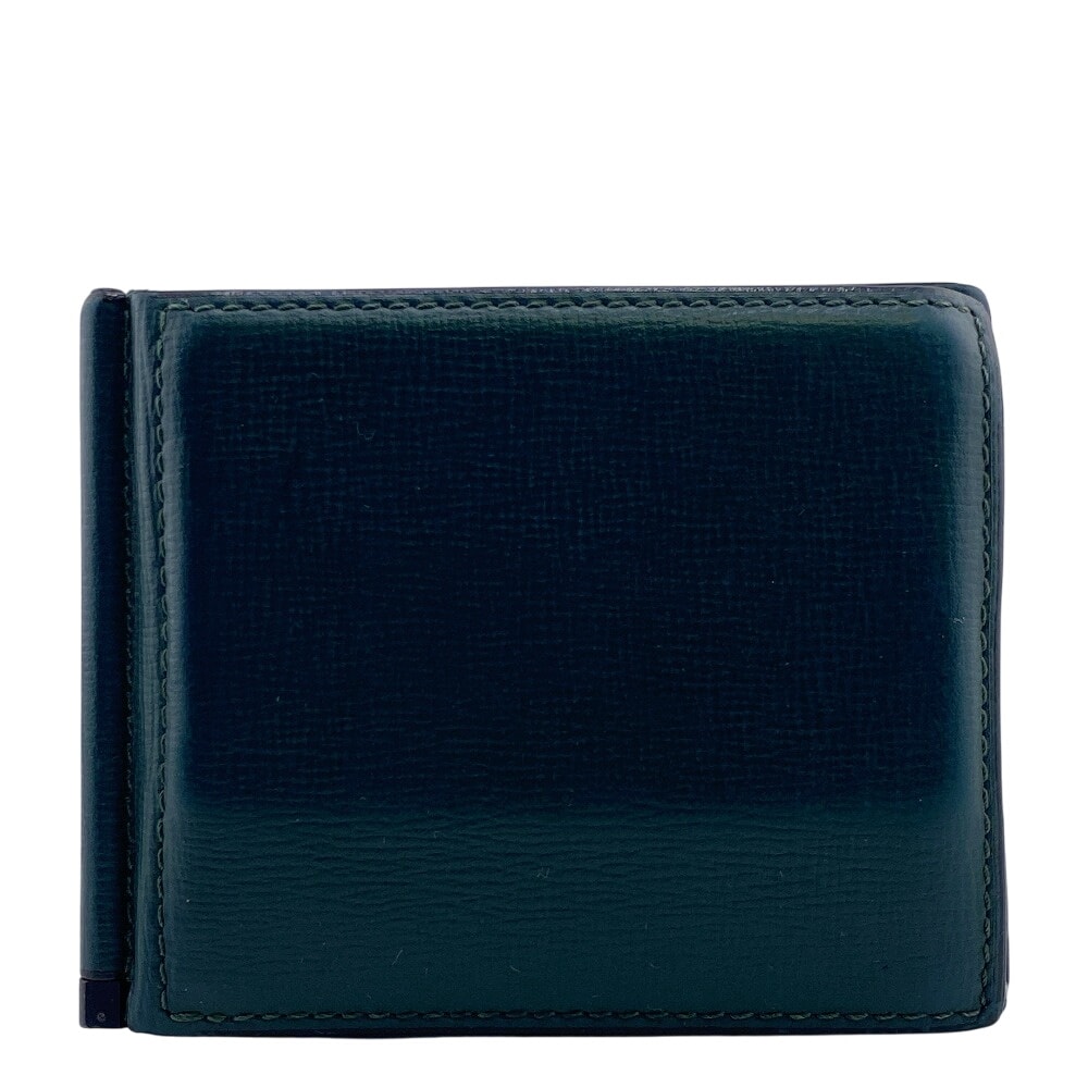 ヴァレクストラ Valextra カードケース マネークリップ グリーン