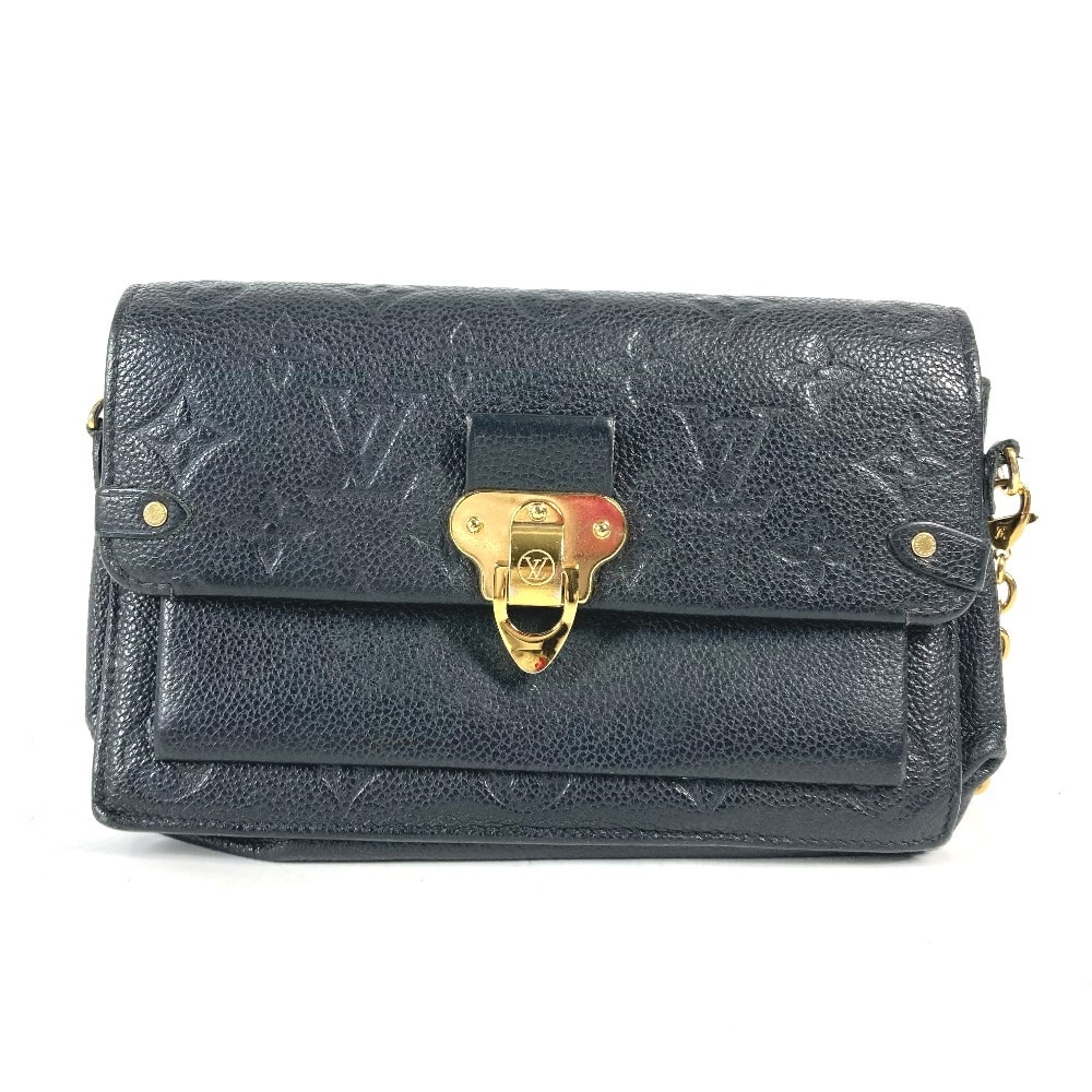 ルイヴィトン LOUIS VUITTON ポルトフォイユ・ヴァヴァン M67839 モノグラムアンプラント チェーンウォレット カバン ショルダーバッグ 長財布 モノグラムアンプラントレザー ノワール ブラック