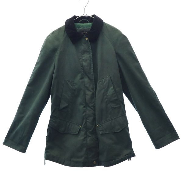 ZARA BASIC ザラベーシック 襟切替 デザイン ジャケット XS カーキ