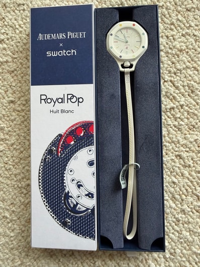 Swatch x Audemars Piguet Royal Pop Huit Blanc "White"