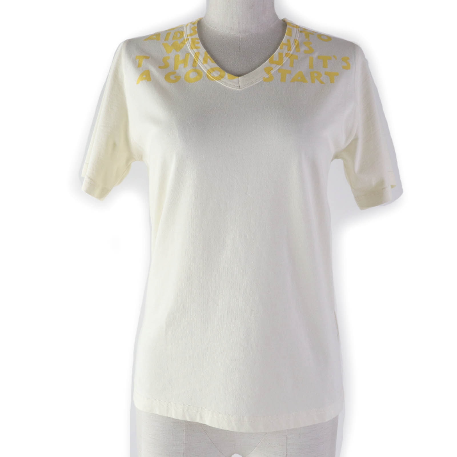 未使用品 メゾンマルジェラ1
半袖Tシャツ ベージュ レディース XS S32GJ0004