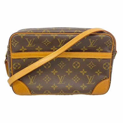 【6dc3472】ルイヴィトン ショルダーバッグ モノグラム トロカデロ27 M51274 ブラウン【中古】レディース