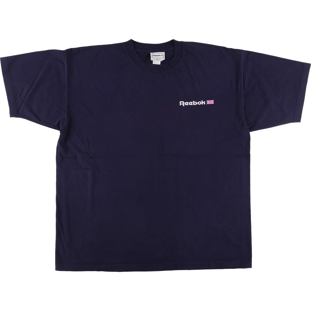 古着 90年代 リーボック Reebok CLASSIC クラシック 国旗柄 バックプリント ロゴプリントTシャツ USA製 メンズXXL相当 ヴィンテージ/eaa542908