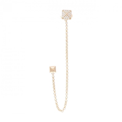 エルメス クルー ドゥ H ピアス/イヤーカフ 片耳