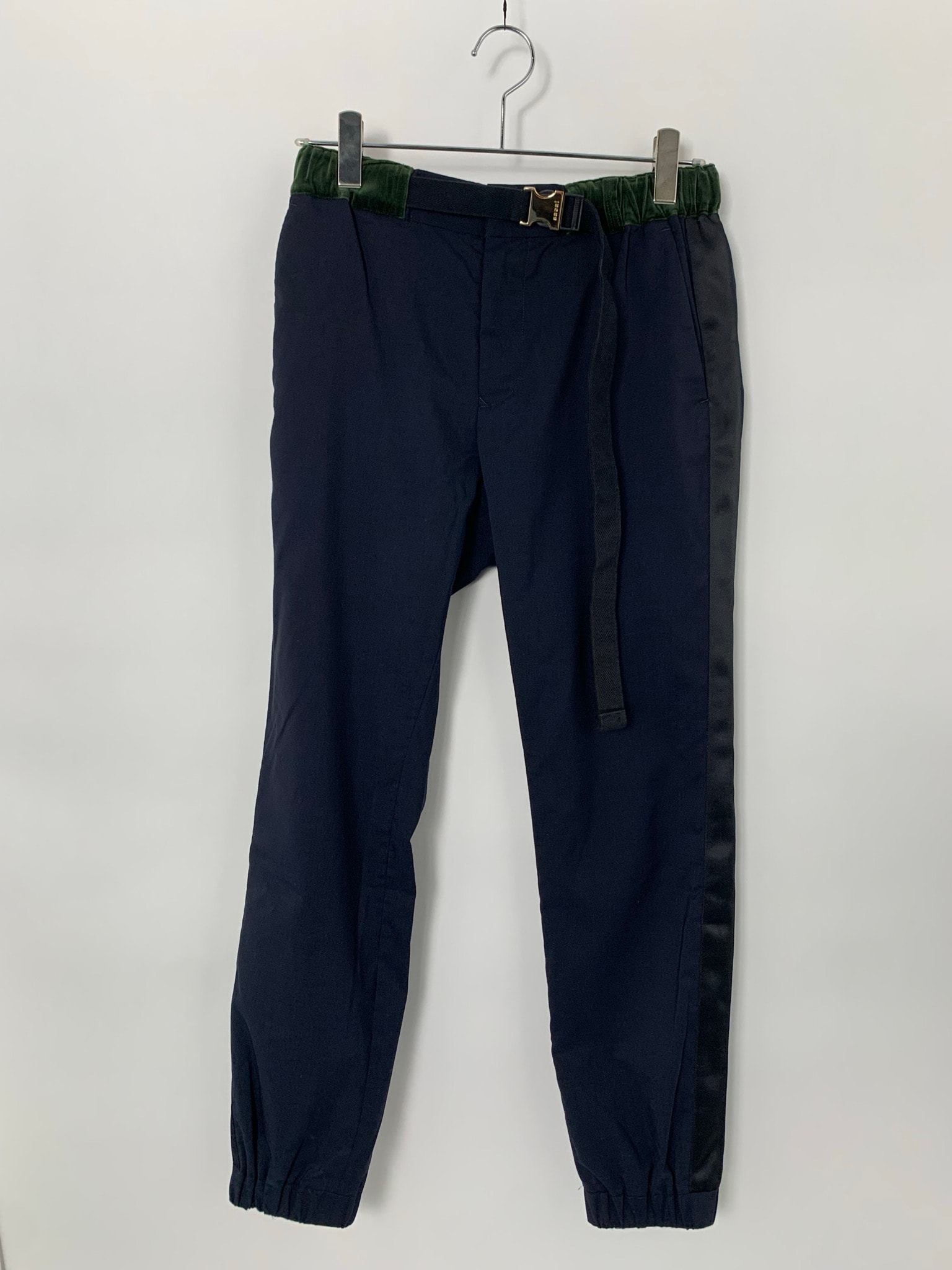 sacai suiting pants NAVY