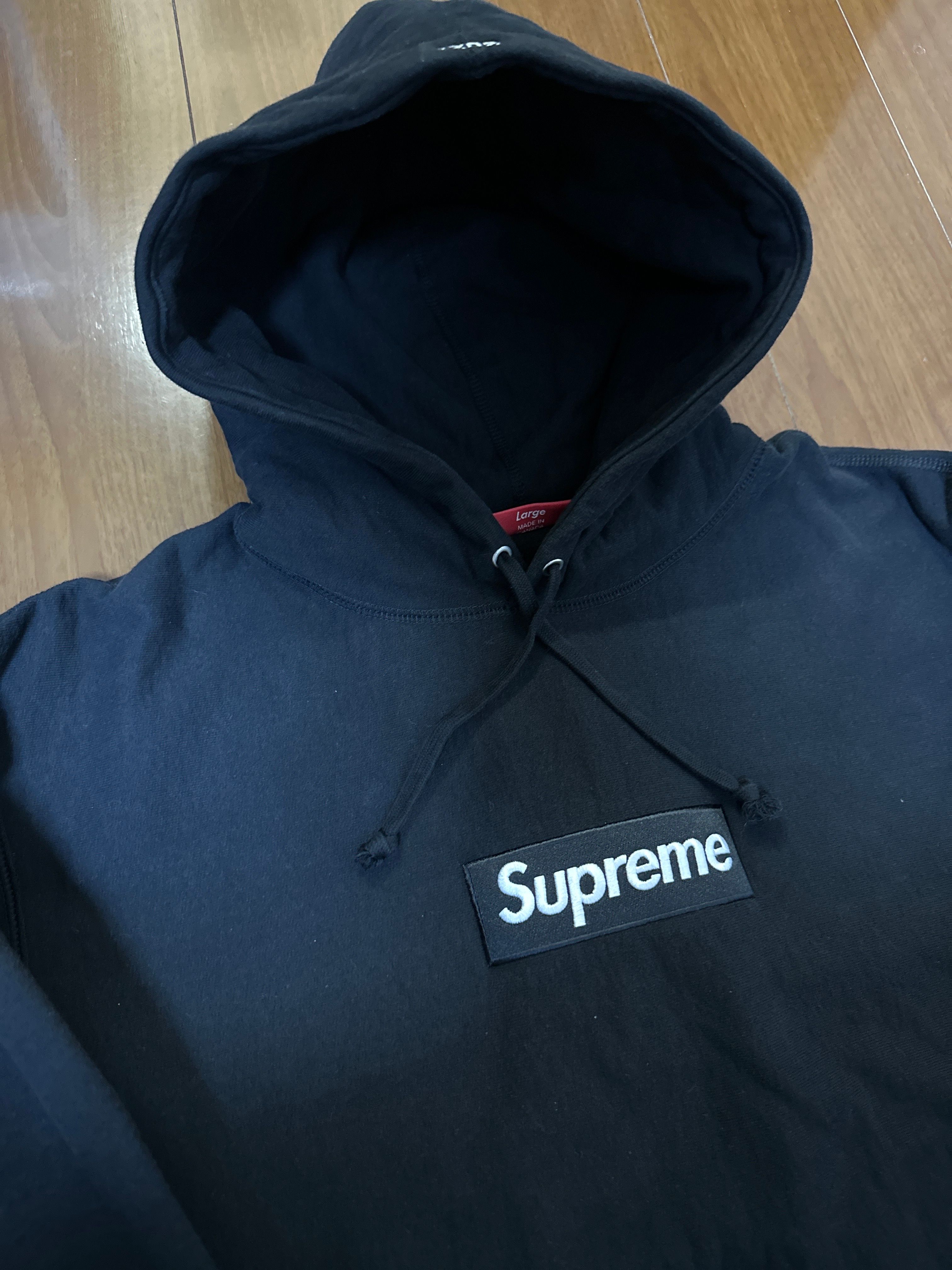 Supreme Box Logo Hooded Sweatshirt "Black" (21FW)