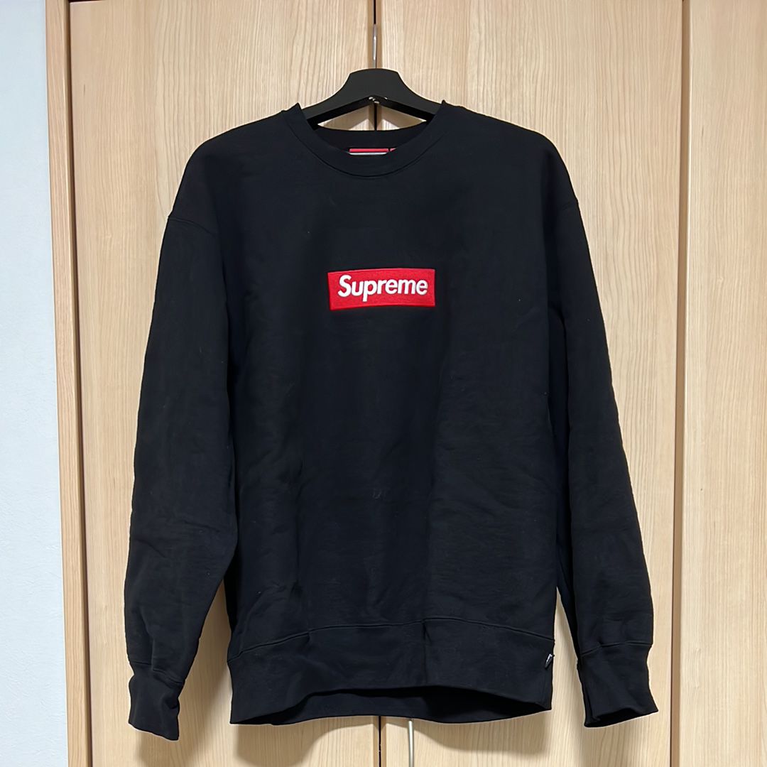 Supreme Box Logo Crewneck "Black" (22FW)