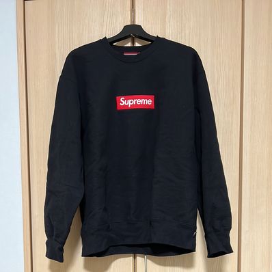 Supreme Box Logo Crewneck "Black" (22FW)