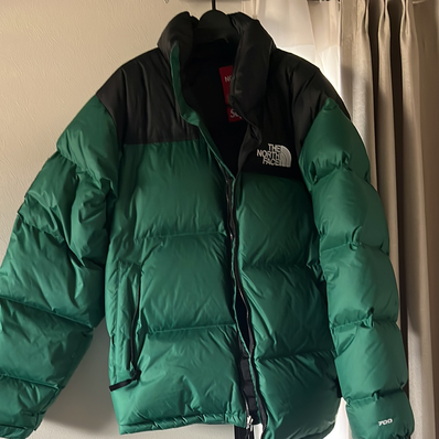Supreme x The North Face Nuptse Jacket "Green"