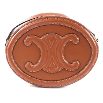 美品 セリーヌ ショルダーバッグ キュイル レディース 19860