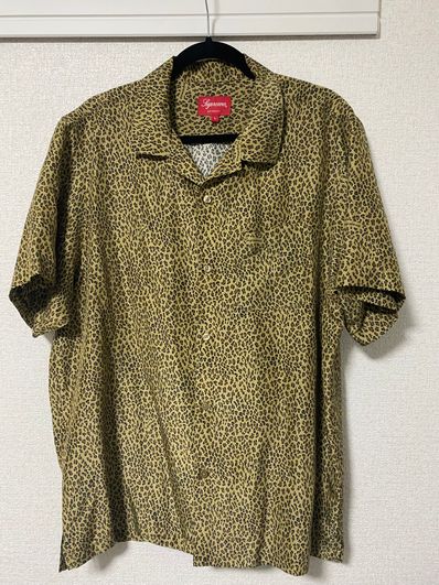Supreme Leopard Silk S/S Shirt "Tan"
